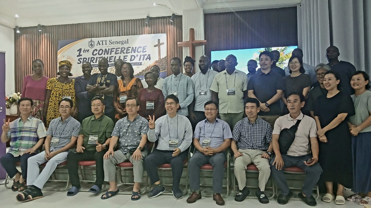 Participants à la 1ère Conférence Spirituelle de l'ITA